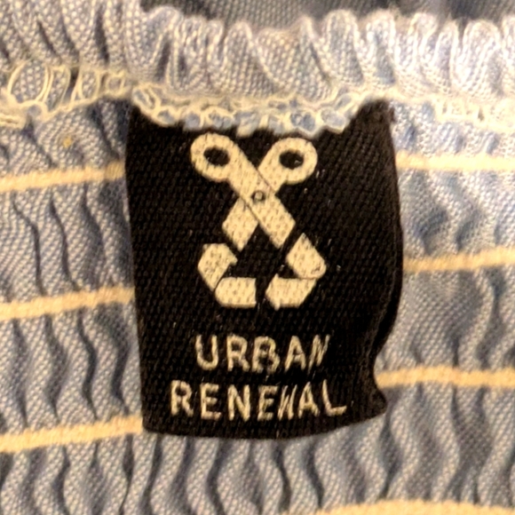 3/$30 EUC Urban Renewal L Reworked Vintage Fabric Zip Front Sleeveless Dress - Picture 7 of 8